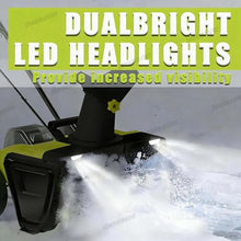 zhenmaster Electric Snow Shovel, Cordless Electric Snow Thrower with 2 X 4.0Ah Batteries, 20-Inch Brushless Design & 180° Rotating Chute for Versatile Clearing On Porches, Decks, and Gardens