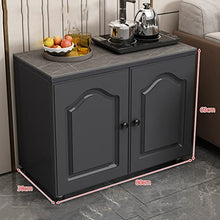 NRFJFOP Rock Slab Side Table Storage Living Room Sofa Cabinet Mini Small Multifunctional Coffee