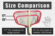 ProTuff Products 12 Pack Case - 18" Ultra Fine Mesh Pool Silt Net - Red