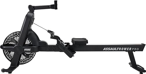 Assault Fitness AssaultRower Pro - Rower Workout Machine Black