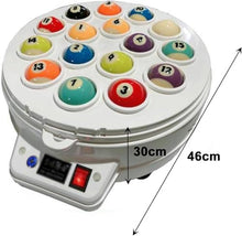 FYLFANYAN 110 V Pool Cleaning Machine, Polisher and Pool Ball Cleaners, Electric Pool Ball Cleaning Machine, for Pool Rooms ~/
