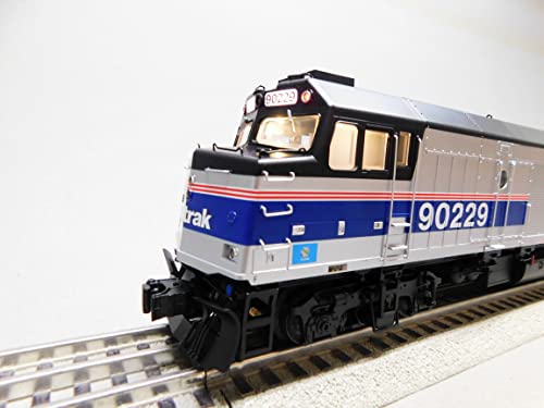 LIONEL TRAINS Amtrak Legacy Non-Powered Phase IV F40PH Cabbage Unit Baggage Cab Car #90229 O Gauge Silver