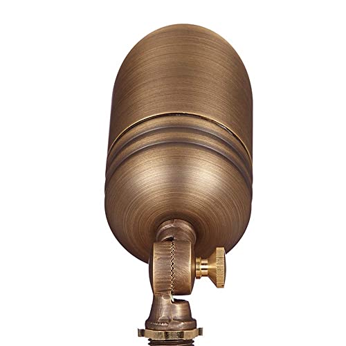 VOLT 20-Pack 12V Fat Boy Solid Brass Outdoor Spotlights Bronze