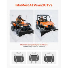 New 48" Snow Plow Blade Universal UTV ATV Kit for Efficient Snow Removal