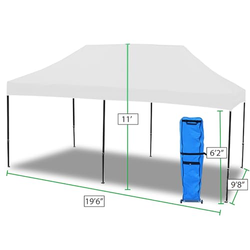 King Canopy Athena 10x20 Instant Pop-Up Canopy White