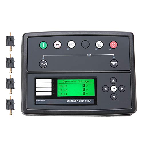 DSE7210 Deep Sea Electronic Generator Controller Module Control Panel LCD Display for/Gasoline/Gas Genset Motor