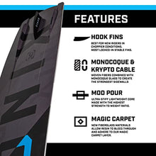 Ronix Vault Textured Wakeboard White/Black