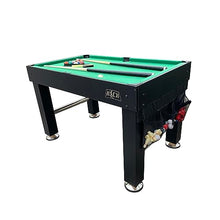KICK Decagon 55" 10-in-1 Multi-Game Table Black