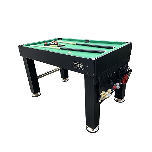 KICK Decagon 55" 10-in-1 Multi-Game Table Black