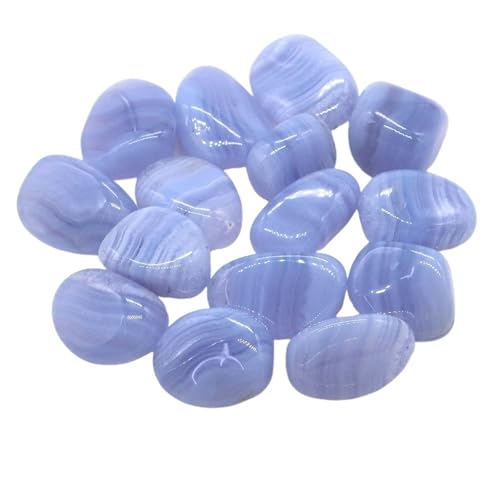 Pebbles Natural Tumbled Stones Lilac Lepidolite Healing Crystal Energy Minerals Specimen Meditation Gems Aquarium Tank Garden Home Decor(Color06,1000g)