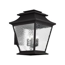 Livex Hathaway 5-Light Outdoor Wall Lantern Black