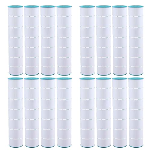 Hurricane Filters 16 Pack HF7494-04 Advanced Pool Filter Cartridge - Replacement for PA131, Unicel C-7494, Filbur FC-1227, Hayward SwimClear C5030, C5025, C5020