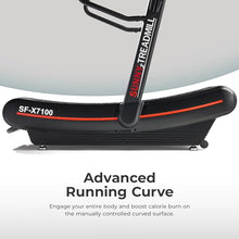 Sunny Health & Fitness Manual Treadmill Black