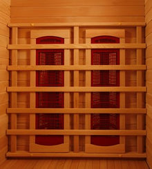 Blue Wave HeatWave SA2406 2-Person Sauna with Ceramic Heaters and Chromotherapy System