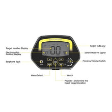 UYCVT Metal Detectors, Md3030 Adjustable Sensitivity Metal Detector Adults Accuracy Gold Metal Detector Treasure Coin Detector