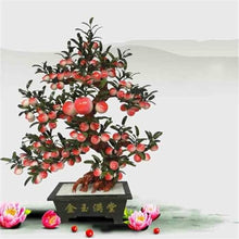 YXIANG56Q Fake Plants Peach Bonsai Ornament Office Desk Home Room Decor Jade 68-Fruit Longevity Tree Bonsai Tree