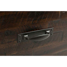 Jofran Inc. Jackson Lodge Twin Storage Bed Deep Chocolate Finish
