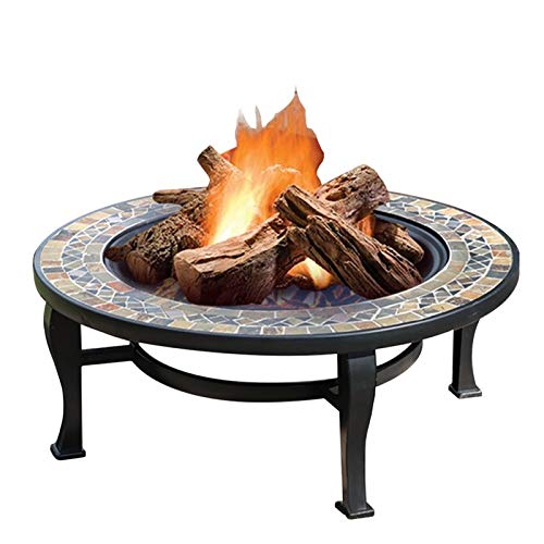Outdoor Fire Pit Garden Wood-Burning Fire Bowl, Portable Outdoor Heating Fireplace, for Outdoor Cooking and Campfire (Color : Kit-2) (Kit 3)