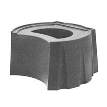 Good Ideas Rain Wizard Plastic Resin Urn, 65 Gallon Rain Barrel, Light Granite and Good Ideas Rain Wizard Rain Barrel Stand, Adds Room for Buckets
