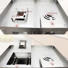 HayWHNKN 5mm Meat Cutting Machine and Grinder Stainless Steel Silver