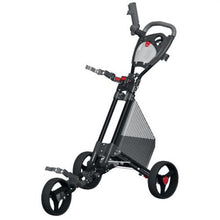 Spin It Golf Products, LLC GCPro II Push Golf Cart Black