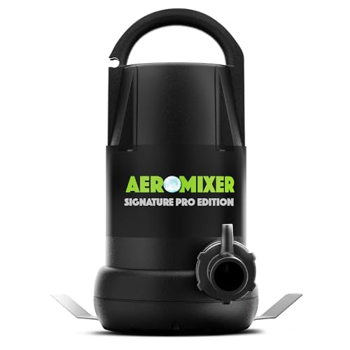 Aeromixer Synthetic 3/4 HP Pro Submersible Water Pump for Mixing & Aerating