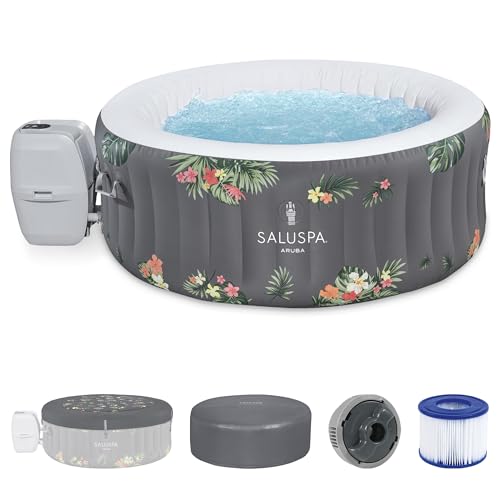 Bestway SaluSpa Aruba Energy-Efficient AirJet 2-3 Person Inflatable Hot Tub
