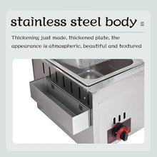10 * 2L Large Capacity Stainless Steel LPG Gas Fryer Commercial and Home Use Adjustable Firepower Includes Baskets and Lids Perfect for Chips, Donuts, Fish Easy to Clean