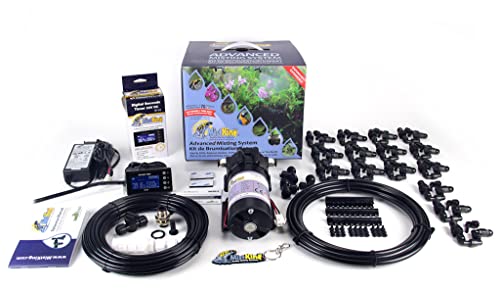 MistKing – Advanced Misting System (3/8” Backbone), 5th Gen | Used by Zoos, Institutions & Hobbyists | Expandable to 70 Nozzles | Fine Mist | 50 Micron Droplets | Upgraded Timer & Components |