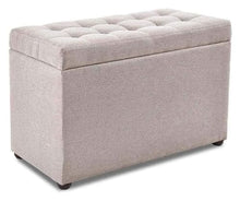 Ottoman Footrest Ottoman Stool Seat Storage, Foot Rest Stools en, Footstool Pouf Outdoor, Portable,Beige-One Size