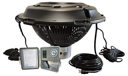 Kasco Marine Aerating Fountain with Color-Changing LED Lights 1/2HP 100ft Cord White