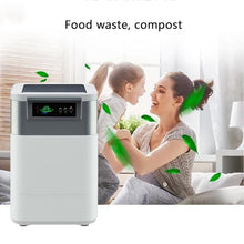 KJLYLPP 15L Electric Kitchen Composter, 470W Indoor/Outdoor Smart Kitchen Waste Composter, Odor-Free, Fertilizes Your Garden (B)