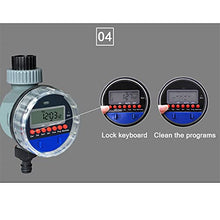 Automatic LCD Display Watering Timer Electronic Home Garden Ball Valve Water Timer for Garden Irrigation Controller