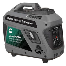 Cummins Onan P2500i Portable Digital Inverter Generator, 2200 Running Watts with 2500 Peak Watts, Perfect for Home, Camping, and RV use