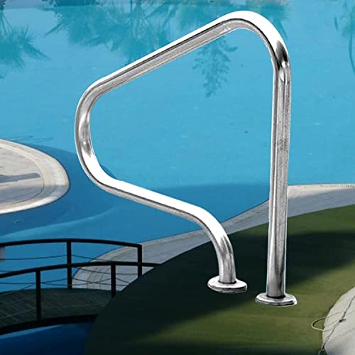 Pool Handrail Handle Grab Rails Swimming Pool Rail Pool Railing Pool Hand Railing Quick-Mount Pool Handrail,Pool Handrail 200 Lbs Load Capacity