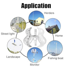 HYZHANHONG Small 1000W 12V 24V 48V Portable Vertical Wind Power Turbine Generator Kit, Nylon Bladesquiet Operation for Sailboats, Yachts, Campervans,220v