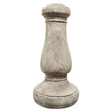 Solid Rock Stoneworks Classic Oval Concrete Birdbath – 24” Tall Outdoor Garden Accent – Heavy-Duty Handcrafted Cement Bird Bath – Weather Resistant Yard Décor – Made in USA- PreAged