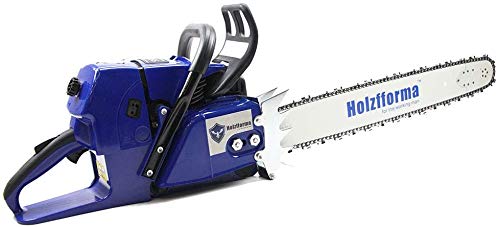 Farmertec Holzfforma Blue Thunder G660 Gasoline Chain Saw Chainsaw 92CC with 3/8" .063" 25 Inch Guide Bar and 25 Inch 3/8" .063" 84DL Saw Chain with the normal handle bar