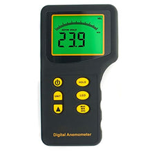 LUYILA Handheld Anemometer, Digital Wind Speed Meter Measuring Air Speed Air Volume and Dew Point Wet Bulb Temperature Humidity Air Flow Tester for Drone,Sailing, Skiing,Surfing Etc.