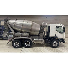 TOUCAN RC HOBBY 1/14 6x6 Metal RC Concrete Mixer Truck Black White
