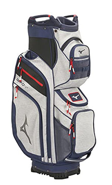 Mizuno BR-D4C Cart Bag Heathered Grey-Navy