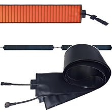 SICWEDIM Roof Heat Metal Panel for Ice Dams,Snow Melting Heat Mats for Roof and Gutters,Solar Panel Heated Roof De-Icing Kit,Self-Regulating Heated Roof (360cm/11.8ft)