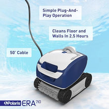 Polaris ERA 710 Robotic Pool Cleaner, Compact Corded Pool Vacuum Cleaner