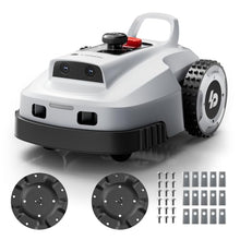 LOPKIN L2500 Robot Lawn Mower for 1 Acre, NetRTK + AI Vision Lawnmower Robot, Wi-Fi HaLow Connectivity, No Boundary Wire, AI Obstacle Avoidance, App Control, 60dB Quiet, Multi-Zone Management, IP66