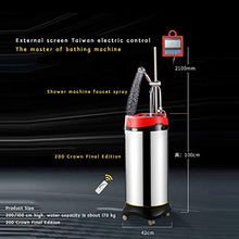 Mobile Shower Machine PortableBathing Machine Outdoor Intelligent Constant Temperature Can be Operated remotely Smart Control Panel for Bathroom and Outdoor (Crown Type)