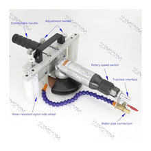 Pneumatic Edging Machine s Pneumatic Edger Straight Edge Corner Rounding Machine Ceramics Stone Edge Grinding Machine For DIY Use(5MM)