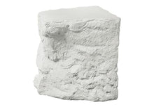 Seeheool Modern Outdoor Side Table with Magnesium Oxide for Patio Backyard Garden Pool Porch Lawn 22.25" x 22.25" x 24.75" White