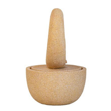Sculptural Indoor Outdoor Water Fountain with Bowl Basin, (Beige+Yellow + Polyresin + Art Deco + Contemporary + Industrial + Modern + Ultra-Modern)