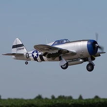 E-flite RC Airplane P-47 Razorback 1.2m BNF Basic Gray