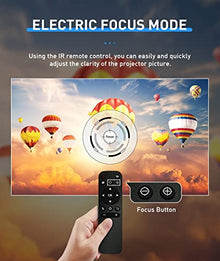 TEDILUVI P15 Mini DLP Projector -Compatible Pocket Video Beamer Portable Android Home Theater 3D Proyector